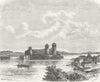 FINLAND. Ny-Slott c1885 old antique vintage print picture