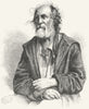 UKRAINE. A Kiev Pilgrim c1885 old antique vintage print picture