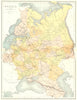 RUSSIA. In Europe Transcaucasia c1885 old antique vintage map plan chart