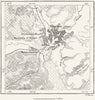 UKRAINE. Kharkiv, sketch map c1885 old antique vintage plan chart