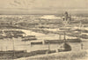 RUSSIA. Nijni-Novgorod, right bank of Oka c1885 old antique print picture