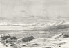 AFGHANISTAN. Lake Victoria, Sari-Kul c1885 old antique vintage print picture