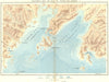 VLADIVOSTOK. Victoria Bay Gulf of Peter great c1885 old antique map plan chart