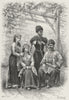 ARMENIA. Armenian types & costumes c1885 old antique vintage print picture