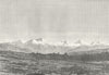 TAJIKISTAN. Khujand c1885 old antique vintage print picture
