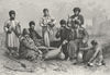 GEORGIA. Georgian types & costumes c1885 old antique vintage print picture