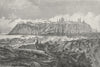 RUSSIA. Tobolsk c1885 old antique vintage print picture