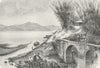 CHINA. Upper Yangtze-Kiang c1885 old antique vintage print picture