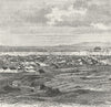 CHINA. Nanjing c1885 old antique vintage print picture
