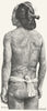 JAPAN. Japanese Tattooing c1885 old antique vintage print picture