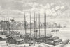 CHINA. Hankow-Han-Kiang & Yangtze Confluence c1885 old antique print picture