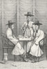 CHINA. Korean Mandarins c1885 old antique vintage print picture