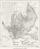 INDIA. Srinagar, sketch map c1885 old antique vintage plan chart