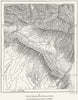 SHIMLA. Dehra-Dun, Sivalik, gates Ganges Jamna c1885 old antique map chart