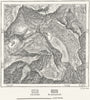 INDIA. Naini-Tal, sketch map c1885 old antique vintage plan chart