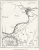 INDIA. Varanasi, sketch map c1885 old antique vintage plan chart