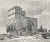 INDIA. Jabalpur-Madan Mahal c1885 old antique vintage print picture