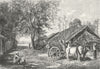 MALAYSIA. Landscape in Tenasserim-view at Tavoy c1885 old antique print