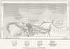 LEBANON. Beirut, sketch map c1885 old antique vintage plan chart