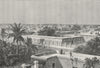 SUDAN. Khartoum c1885 old antique vintage print picture