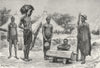 SUDAN. Makrakas c1885 old antique vintage print picture