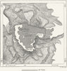ETHIOPIA. Mahdera-Mariam, sketch map c1885 old antique vintage plan chart
