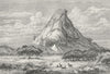 UAE. Jebel-Ain c1885 old antique vintage print picture