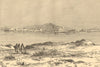 ERITREA. Massawa c1885 old antique vintage print picture
