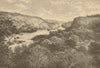 UGANDA. Murchison falls c1885 old antique vintage print picture
