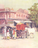 INDIA. A native bull-cart, Jaipur 1905 old antique vintage print picture