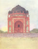 AFGHANISTAN. King Babar's Tomb 1905 old antique vintage print picture