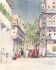 INDIA. Through Delhi 1905 old antique vintage print picture
