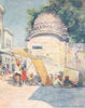 INDIA. At a street corner, Amritsar 1905 old antique vintage print picture