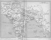 INDIA. Sketch map 1905 old antique vintage plan chart