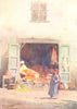 EGYPT. A Cairo Shop 1912 old antique vintage print picture