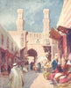 EGYPT. The Bab-Ez-Zuweyla 1912 old antique vintage print picture