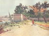 EGYPT. On the Island of Rhoda 1912 old antique vintage print picture