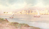 EGYPT. Bulak from Ghezireh 1912 old antique vintage print picture