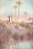 EGYPT. By still waters 1912 old antique vintage print picture
