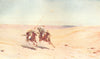 EGYPT. A Duel 1912 old antique vintage print picture