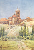 SPAIN. Duenas 1906 old antique vintage print picture