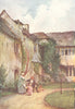 WILTS. Westwood Manor House 1906 old antique vintage print picture