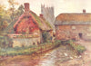 DORCHESTER. Mill Church Egdon Yeobright Eustacia 1906 old antique print