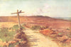 BERE HEATH. Autumn, Gallows Hill Egdon Wessex Novel 1906 old antique print