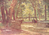 ROME. In Villa Borghese 1905 old antique vintage print picture