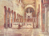 ROME. Sta Maria in Cosmedin 1905 old antique vintage print picture
