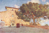 ROME. Steps of Aracoeli 1905 old antique vintage print picture