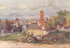 ROME. Terrace of Domitian 1905 old antique vintage print picture