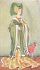 COSTUME. A Woman of reign Henry VI 1422-1461 1926 old vintage print picture