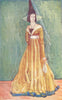 COSTUME. A Woman of reign Edward IV 1461-1483 1926 old vintage print picture